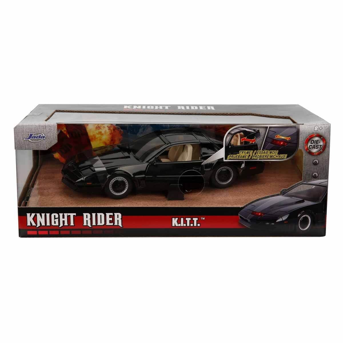 Jada 1:24 Knight Rider Kitt 1982 Pontiac Model Araba