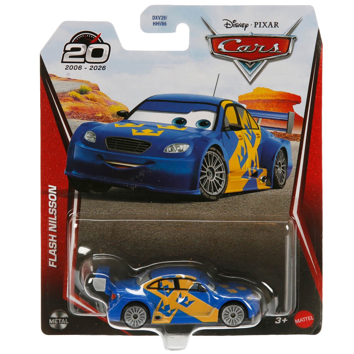 Cars Cars 20. Yıl Flash Nilsson JJW75 Karakter Araç