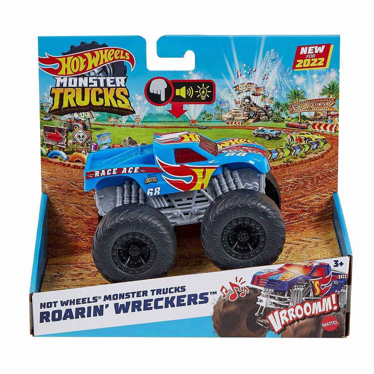 Hot Wheels Monster Trucks Kükreyen Arabalar Serisi