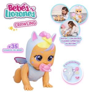 Cry Babies Ağlayan Bebekler Emekleyen Jenna