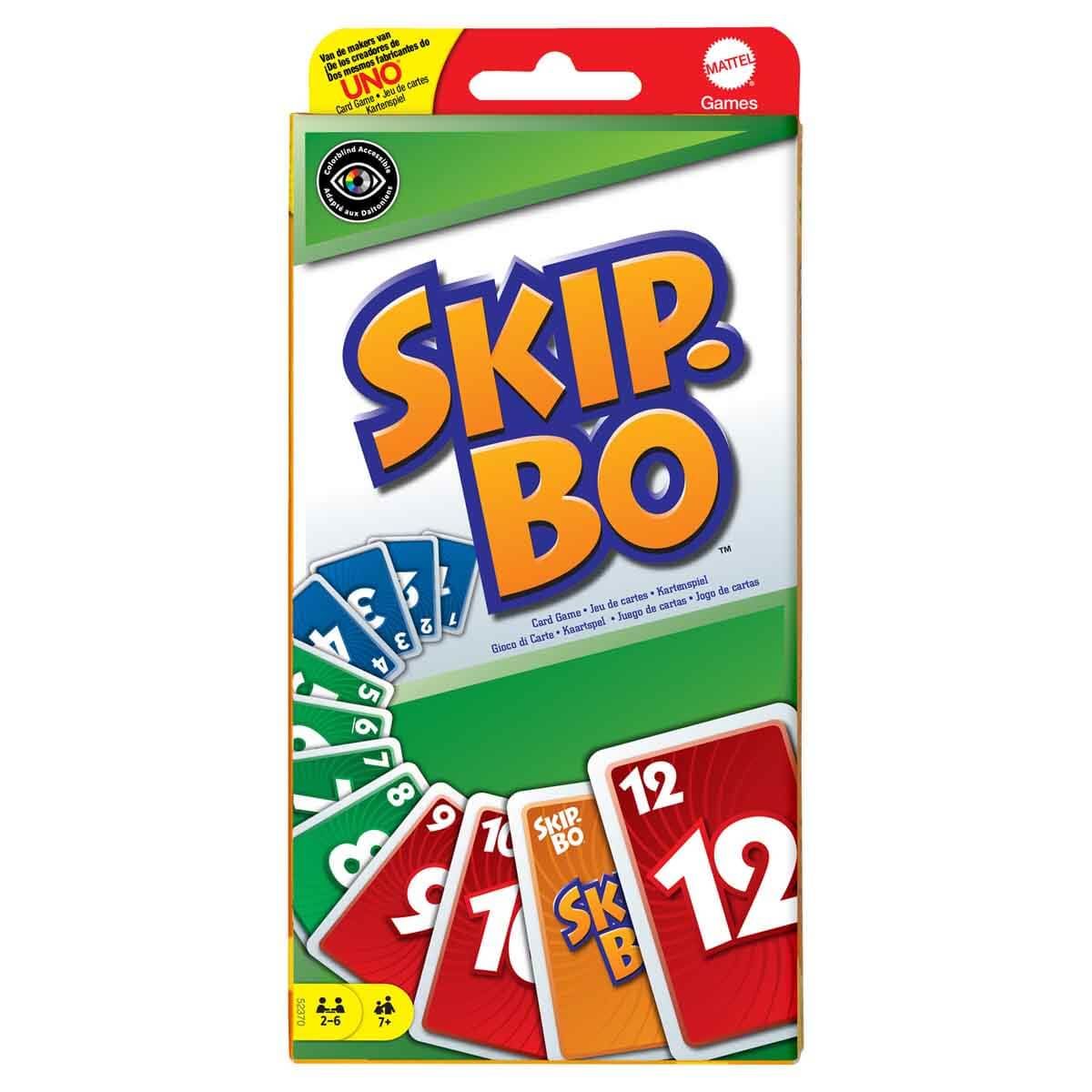 Mattel Uno Skip-Bo Kart Oyunu