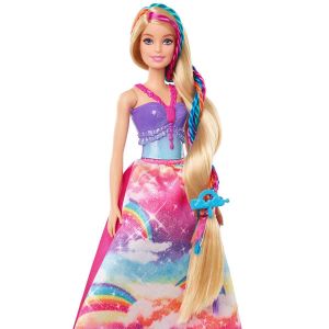 Barbie Dreamtopia Örgü Saçlı Prenses Bebeği