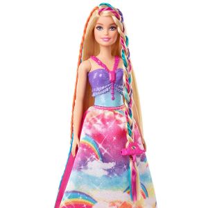 Barbie Dreamtopia Örgü Saçlı Prenses Bebeği