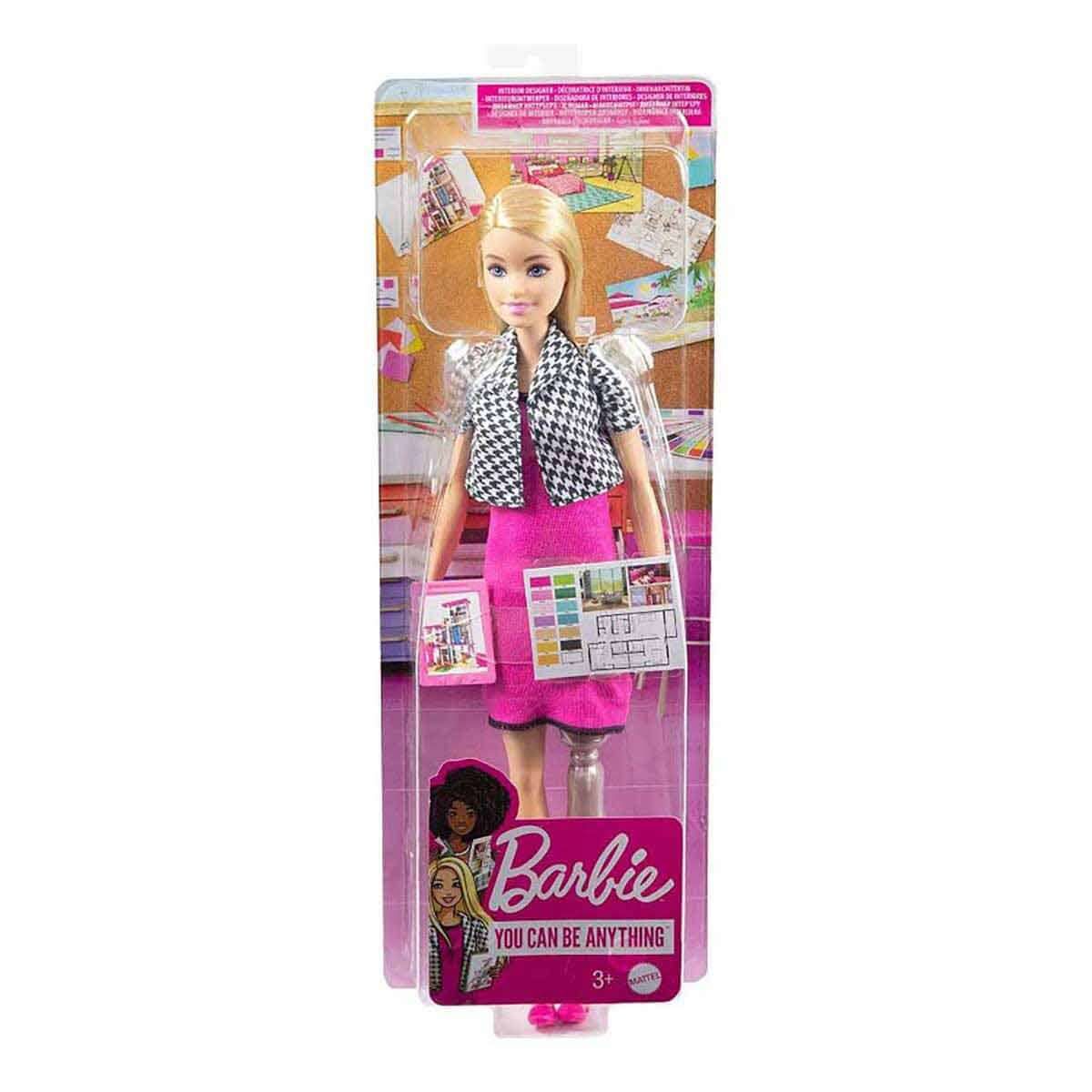 Barbie Kariyer Bebekleri İç Mimar HCN12