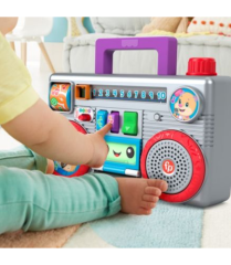 Fisher Price Eğlen ve Öğren Müzik Kutusu Türkçe Konuşan Aktivite Oyuncağı GYC04