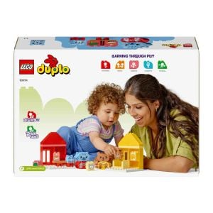 Lego Duplo İlk Günlük Rutinlerim: Yemek ve Uyku Zamanı 10414  Buçuk Yaş ve Üzeri Çocuklar için Eğitici Oyuncak Yapım Seti (28 Parça)