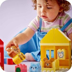 Lego Duplo İlk Günlük Rutinlerim: Yemek ve Uyku Zamanı 10414  Buçuk Yaş ve Üzeri Çocuklar için Eğitici Oyuncak Yapım Seti (28 Parça)