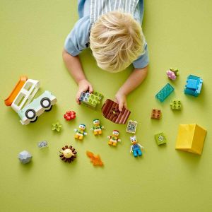 Lego Duplo Disney Mickey ve Arkadaşları Kamp Macerası 10997 - 2 Yaş ve Üzeri Çocuklar için Daisy Duck, Cin, Can ve Cem’i İçeren Eğitici Oyuncak Yapım Seti (37 Parça)