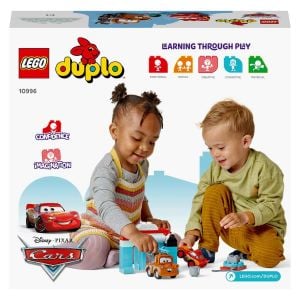 Lego Duplo Disney ve Pixar Arabalar Şimşek McQueen ve Mater'in Oto Yıkama Eğlencesi 29 Parça
