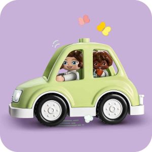 Lego Duplo Kasabası Tekerlekli Aile Evi 10986 2 Yaş ve Üzeri için Yaratıcı Oyuncak Yapım Seti