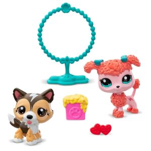 Littlest Pet Shop Minişler 2’li Figür Seti S2 Shetland Çoban Köpeği Ve Poodle Köpek