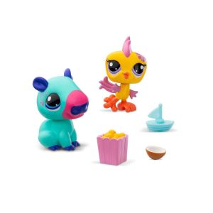 Littlest Pet Shop Minişler 2’li Figür Seti S2 Kapibara ve Kuş