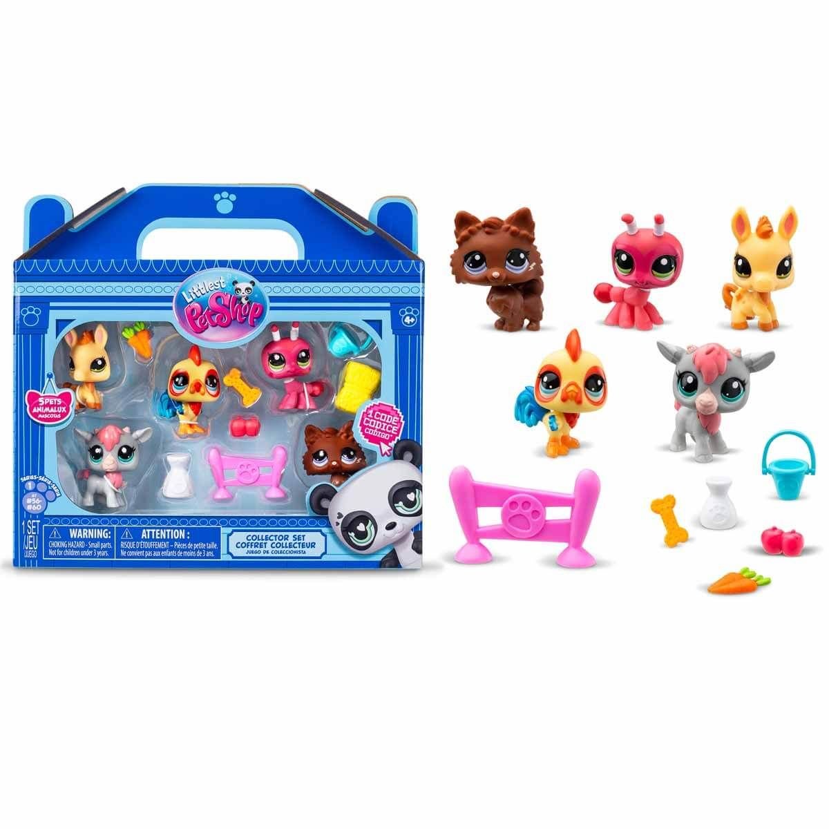 Littlest Pet Shop Minişler 5’li Figür Seti S1 Minişler Çiftlikte