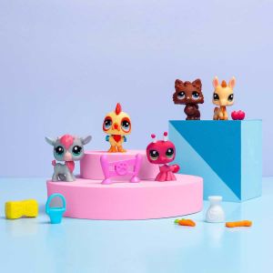 Littlest Pet Shop Minişler 5’li Figür Seti S1 Minişler Çiftlikte