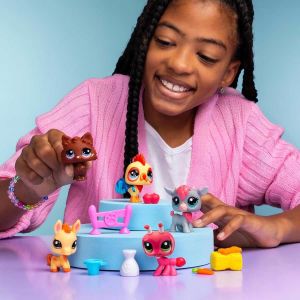Littlest Pet Shop Minişler 5’li Figür Seti S1 Minişler Çiftlikte