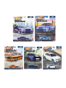 Hot Wheels Premium Fast & Furious 2023 Mix 3 Beşli Set