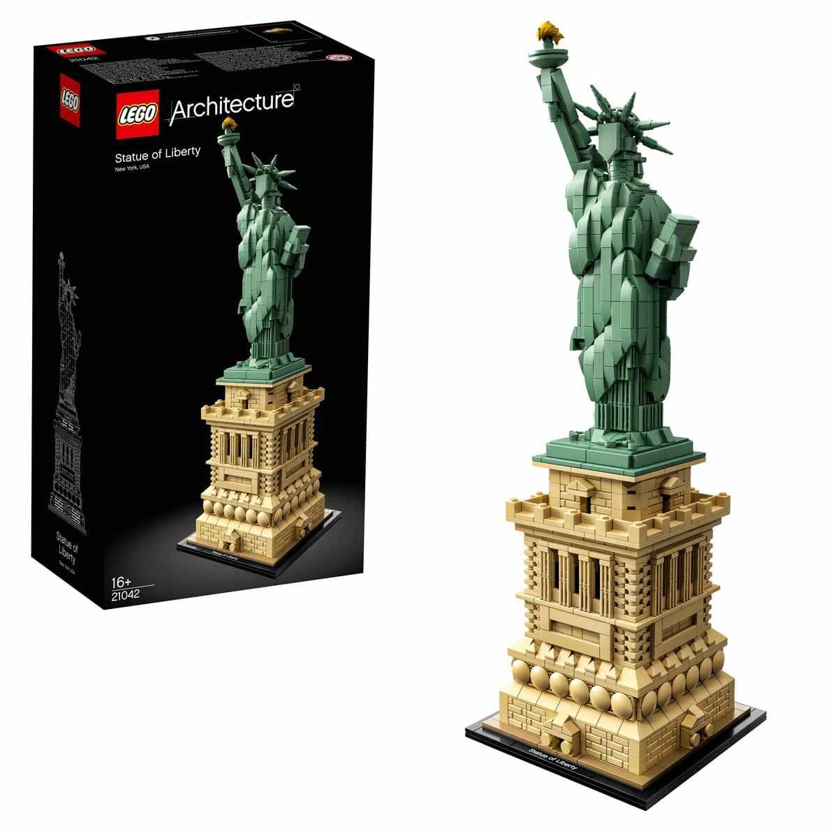 LEGO Architecture Özgürlük Heykeli 21042 Yetişkinler için Yapım Oyuncağı