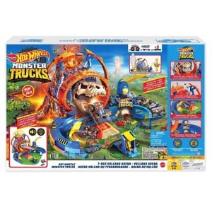 Hot Wheels Monster Truck Volkanik Alanda Macera Oyun Seti