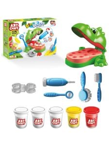 Dede Art Craft Dino Dişçi Oyun Hamuru Seti