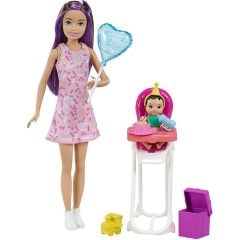 Barbie Bebek Bakıcısı Bebeği Ve Aksesuarları