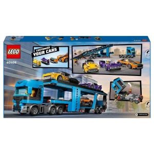 LEGO City Spor Arabalı Araç Taşıma Kamyonu 60408
