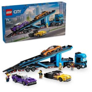 LEGO City Spor Arabalı Araç Taşıma Kamyonu 60408