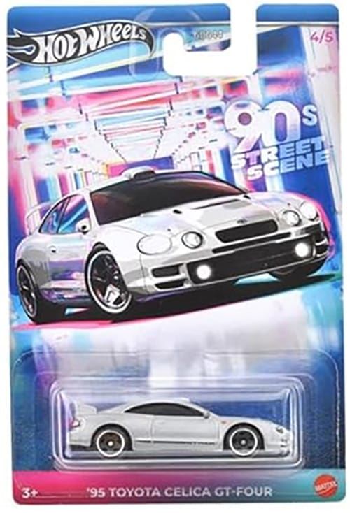 Hot Wheels 90's Street Scene Uzun Kart Toyota Celica GT-Four