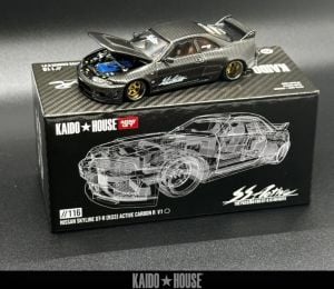 Mini GT 1:64 Nissan Skyline GT-R (R33) Active Carbon R