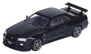Inno 1/64 Nissan Skyline GT-R V-SPEC ll Black IN6