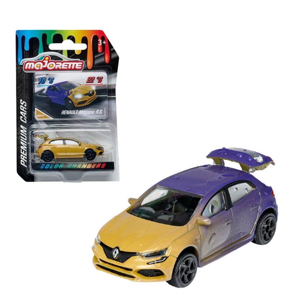 Majorette Renk Değiştiren Arabalar Renault Megane R.S.