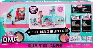 L.O.L Surprise OMG Glam N'Go Camper Moda Karavan 4 in 1