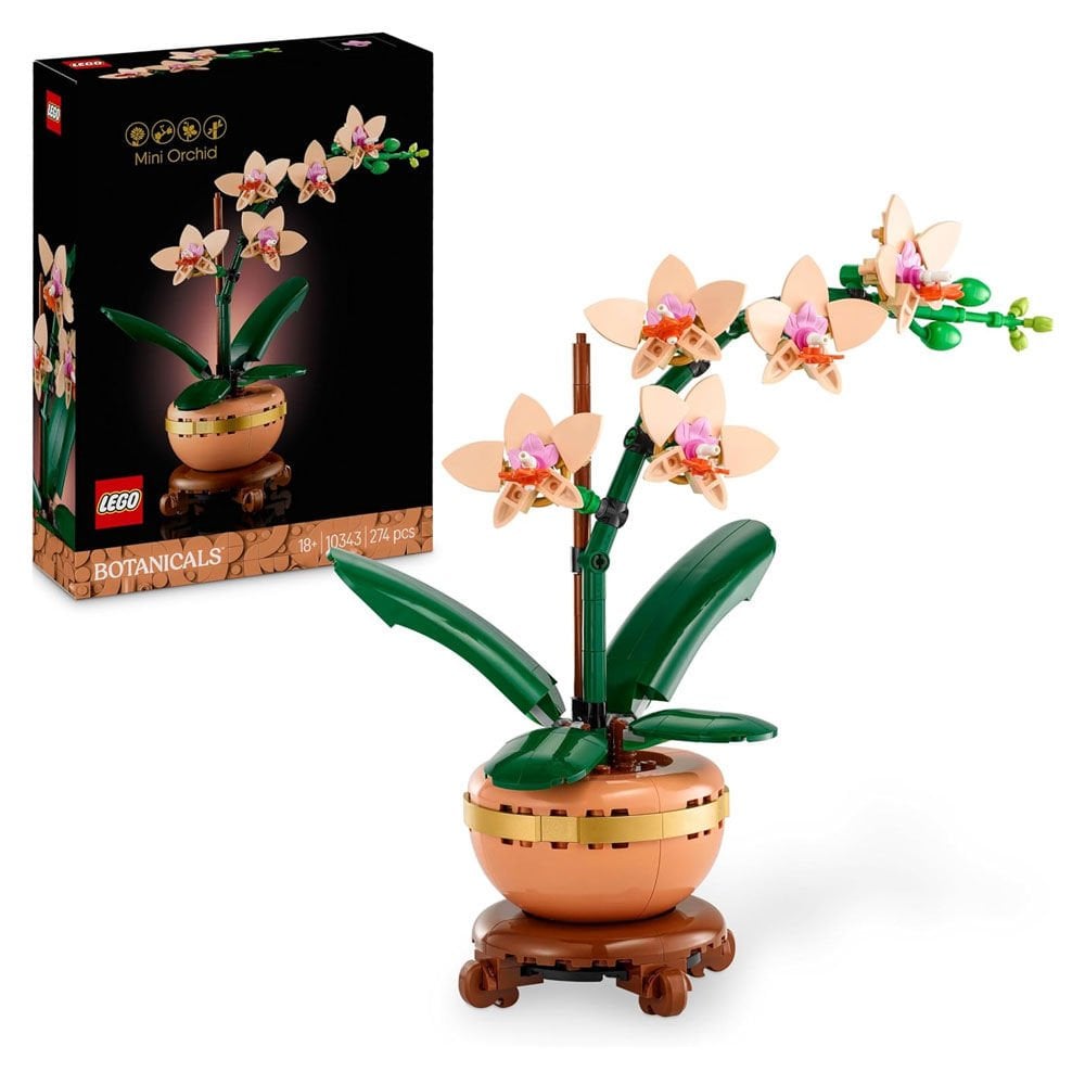 LEGO Botanicals Mini Orkide Modeli 10343