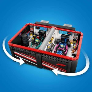 LEGO City F1 Garajı ve Mercedes AMG ve Alpine Arabaları 60444
