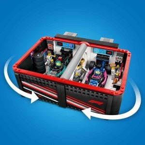 LEGO City F1 Garajı ve Mercedes AMG ve Alpine Arabaları 60444