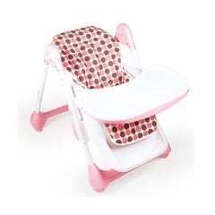 Dolu Lüx Mama Sandalyesi Pembe