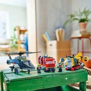 LEGO City Helikopter, İtfaiye Kamyonu ve Denizaltı Karışımı 60462