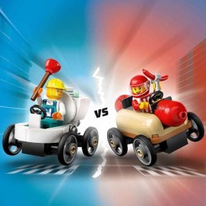 LEGO City Senin Kuralların: Yarış Arabası Rampa Parçası 60460