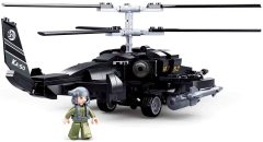 Sluban Army 330 Parçe Lego yapım seti Helikopter