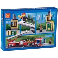 Wange İtfaiye Seti 431  Parça Lego Yapım Seti