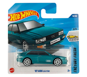 Hot Wheels Tekli Araçlar '87 Audi Quattro
