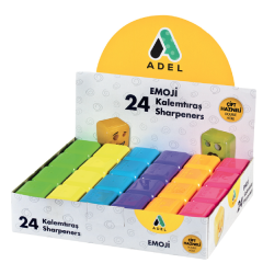 Adel Emoji Çiftli Kalemtraş