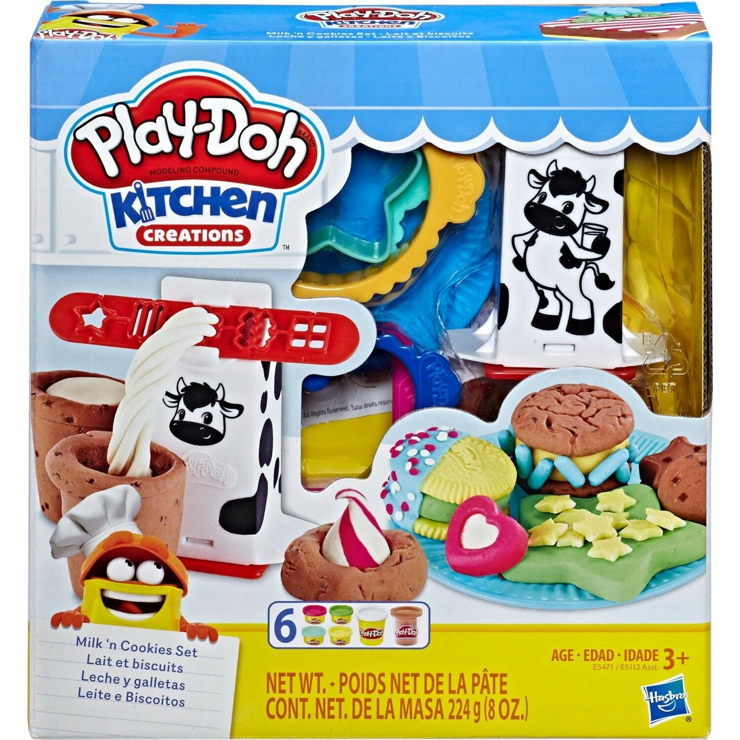 Play-Doh Mutfak Atölyesi Sütlü Kurabiye Seti
