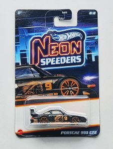 Hot Wheels Neon Yarışçılar Serisi Uzun Kart Porsche 993 GT2
