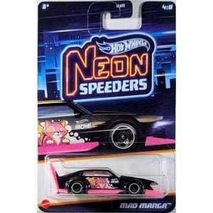 Hot Wheels Neon Yarışçılar Serisi Uzun Kart Mad Manga