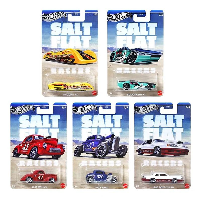 Hot Wheels Uzun Kart Salt Flat Beşli Set
