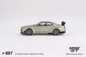 Mini GT 1:64 Nissan Skyline GT-R (R34) V-Spec II Nür Millenium Jade