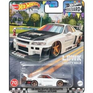 Hot Wheels Premium Boulevard LB-ER34 Super Silhouette Nissan Skyline
