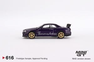 Mini GT 1:64 Nissan Skyline GT-R (R34) Tommykaira R-z Midnight Purple
