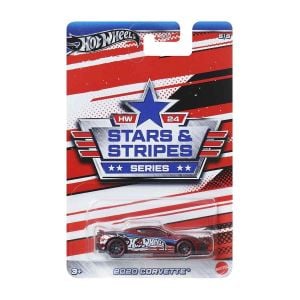 Hot Wheels Stars&Stripes Uzun Kart 2020 Corvette