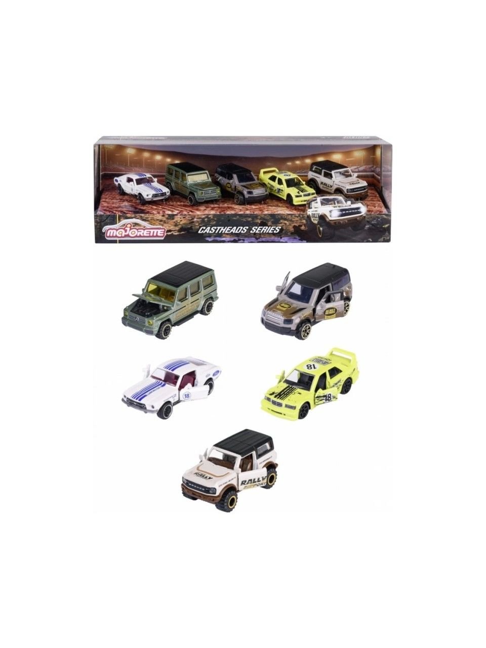 Majorette CastHeads Serisi 5'li Hediye Seti